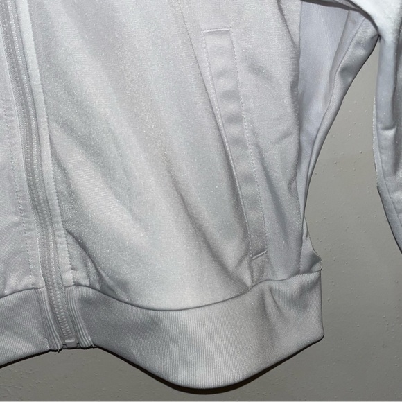Adidas Athletic Track Jacket Girls Size Large 14 - Picture 7 of 11